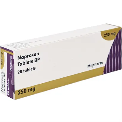 Naproxen 250mg Enteric Coated Tablets