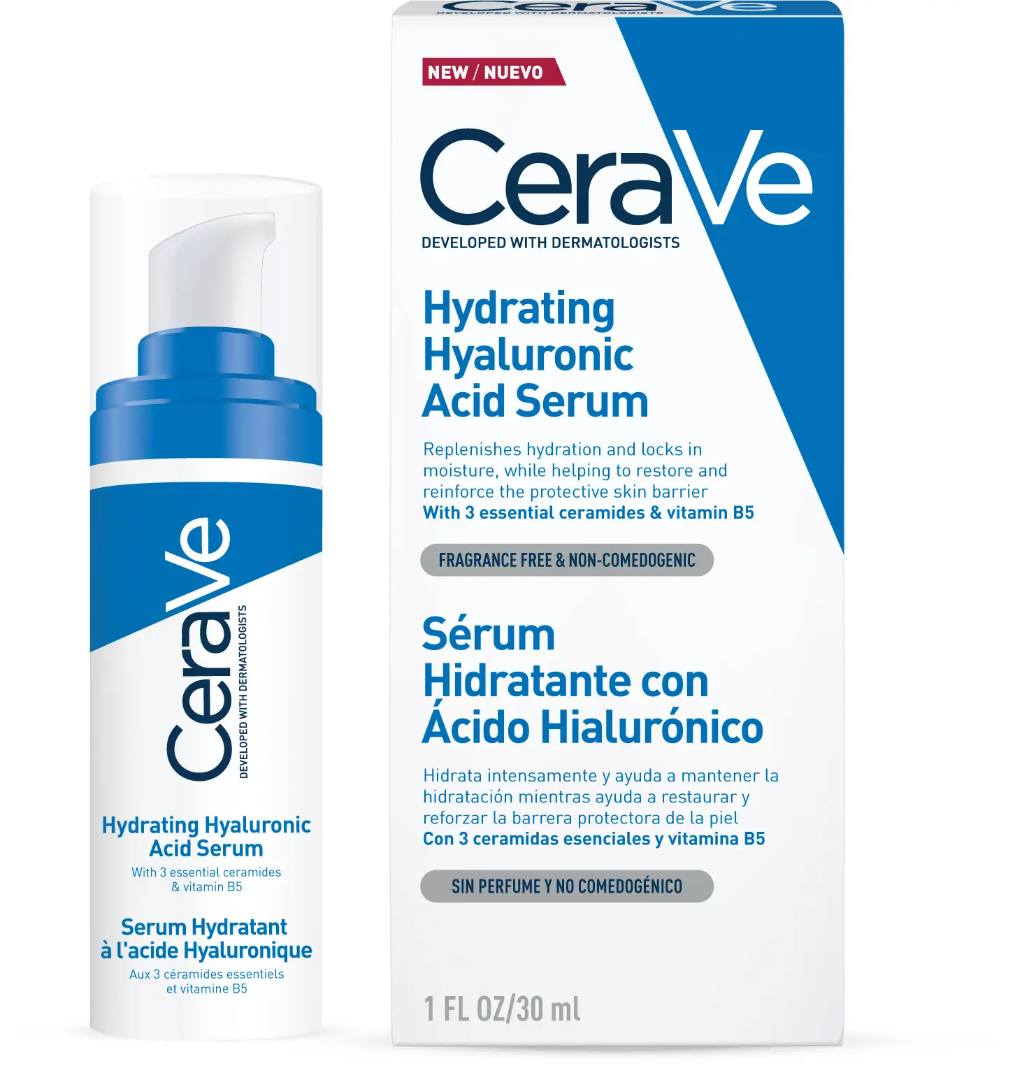 CeraVe Hydrating Hyaluronic Acid Serum (30mls)